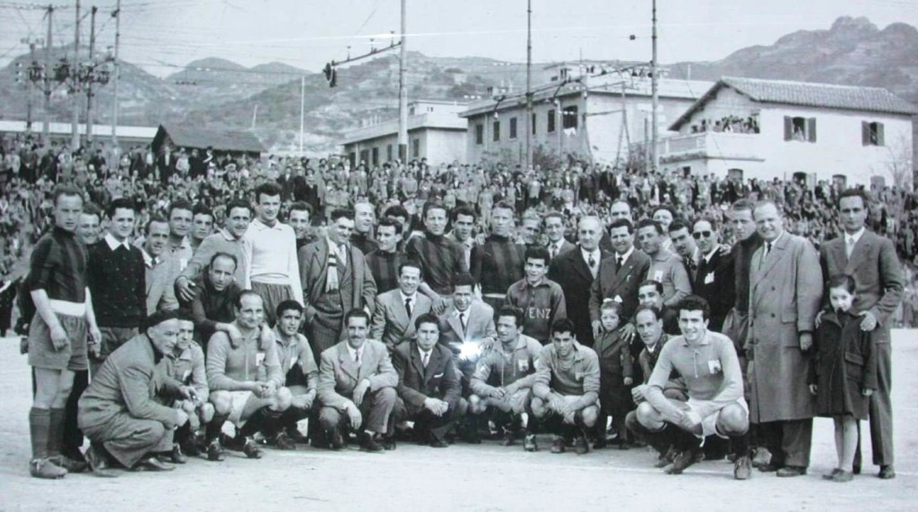 Partita Cosenza-Amantea nel 1950