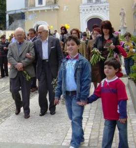 Pienino Policicchio la Domenica delle Palme del 2007