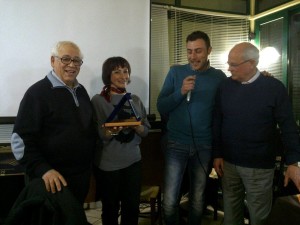 Targa dell'Associazione all'Avv. Morelli