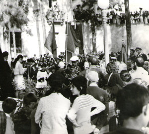 ANMI Amantea 4 Novembre 1970 - lettura della Preghiera del Marinaio da parte di Antonella, figlia di Salvatore