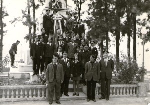 ANMI Amantea 4 novembre 1971 - Salvatore con la figlia Antonella, mascotte del gruppo