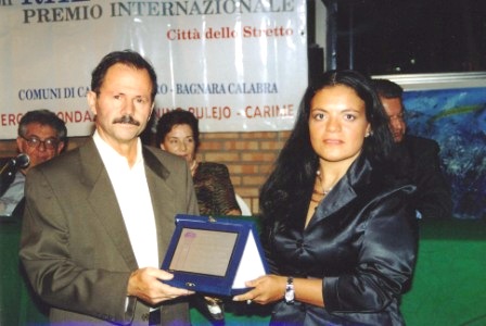 Premio al concorso di poesia Reggio Calabria