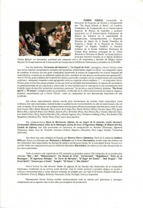 Concerto Anteprima Internazionale del brano "AMANTEA - Impresión Sinfónica" del M° Ferrer Ferran