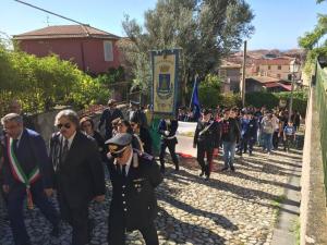 Delegazione Associazione "Amanteani nel Mondo" al Cerimonia per il Centenario della fine della Prima Guerra Mondiale - Amantea 2018