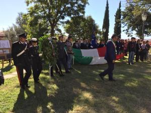 Delegazione Associazione "Amanteani nel Mondo" al Cerimonia per il Centenario della fine della Prima Guerra Mondiale - Amantea 2018