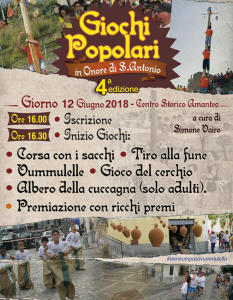 Giochi Popolari Tradizionali Amantea 2018