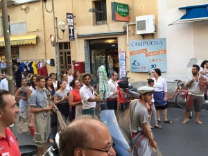 MARE d'aMARE: corteo e scenette pescatori 