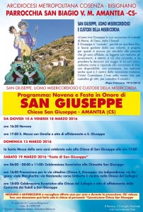 Processione di San Giuseppe - 19/03/2016 Amantea (CS)