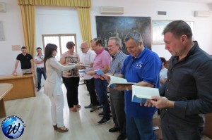 Accoglienza in comune per la Giuria internazionale del 2ª edizione del Concorso Bandistico "Armonie del Tirreno"